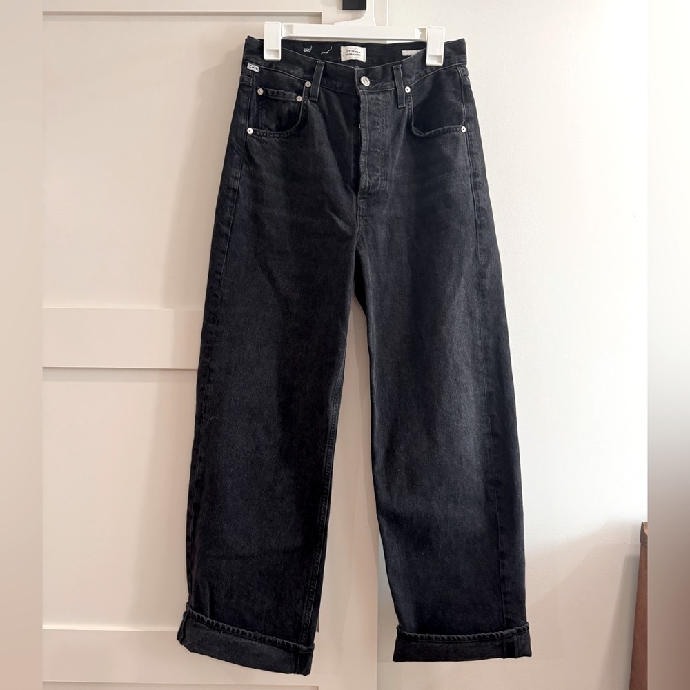 Ayla Baggy Cuffed Crop Jeans size 26